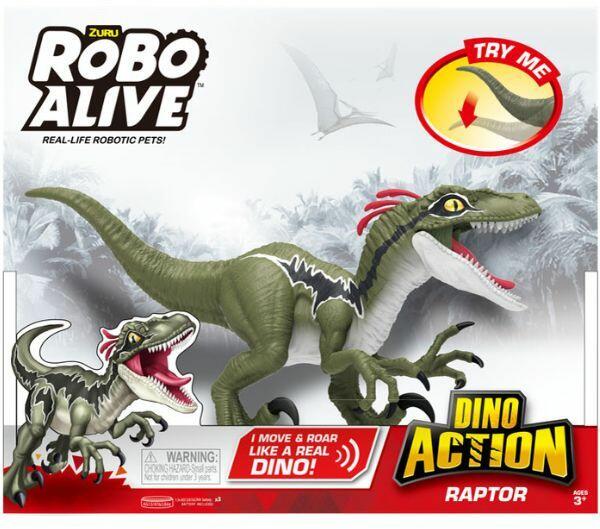 Vásárlás: ZURU Robo Alive - Robodinó - Raptor Interaktív játék árak  összehasonlítása, Robo Alive Robodinó Raptor boltok