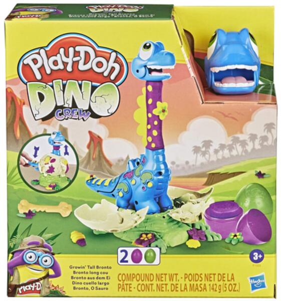 Vásárlás: Hasbro Play-Doh: Dino Crew - Bronto (F1503) Gyurma, agyag árak  összehasonlítása, Play Doh Dino Crew Bronto F 1503 boltok