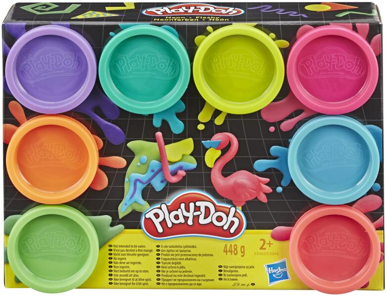 Play-Doh neon gyurmakészlet (E5044/E5063)