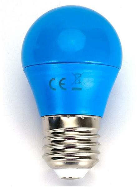 B. V. LED Izzó G45 E27/4W/230V kék - Aigostar AI0105 (AI0105)