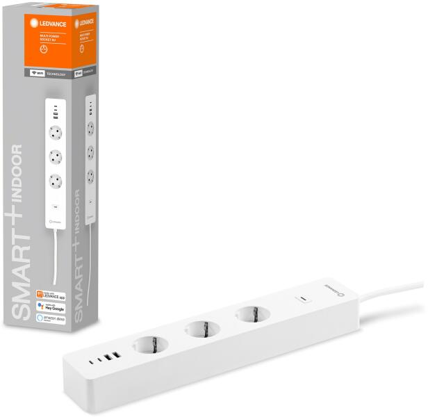 LEDVANCE 3 Plug + 4 USB 376027