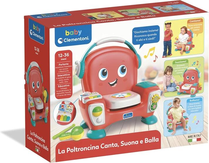 Baby - Zenélő, készségfejlesztő fotel