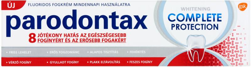 Vásárlás: Parodontax Complete Protection Whitening 75 ml Fogkrém árak  összehasonlítása, CompleteProtectionWhitening75ml boltok