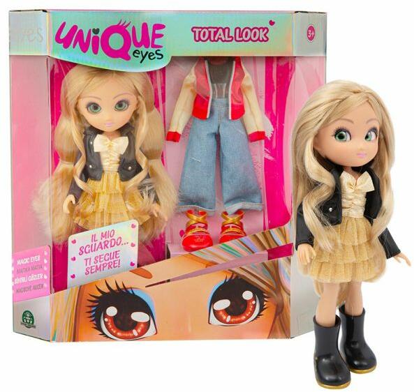 Unique Eyes: Bűvös szemű baba kétféle ruhával - Amy (MYM01000A)