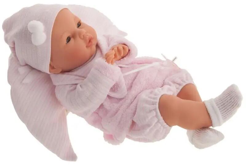 Vásárlás: Antonio Juan Bimba villogó baba hangokkal és puha ruhás testtel  37 cm Játékbaba árak összehasonlítása,  Bimbavillogóbabahangokkaléspuharuhástesttel37cm boltok