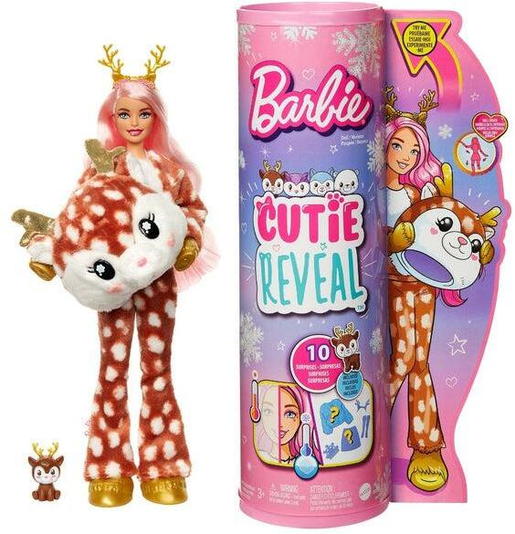 Vásárlás: Mattel Barbie - Cutie Reveal meglepetés baba 3 - Őzike  (HJM12/HJL61) Barbie baba árak összehasonlítása, Barbie Cutie Reveal  meglepetés baba 3 Őzike HJM 12 HJL 61 boltok