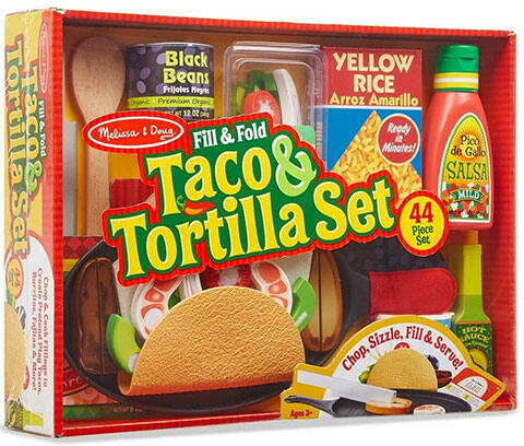 Taco és Tortilla ételkészítő játékszett (19370)