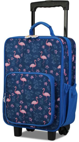 Vásárlás: BONTOUR Minitrip kék flamingós 2 kerekű gyerek bőrönd  (110221-Flamingo) Bőrönd árak összehasonlítása, Minitrip kék flamingós 2  kerekű gyerek bőrönd 110221 Flamingo boltok