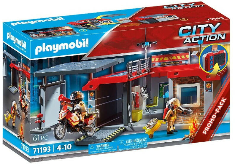 Vásárlás: Playmobil Hordozható tűzoltóság (71193) Playmobil árak  összehasonlítása, Hordozható tűzoltóság 71193 boltok