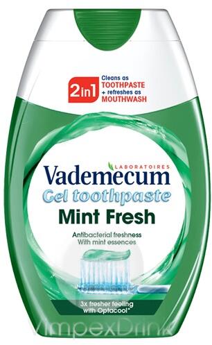 Vásárlás: Vademecum Mint Fresh 2in1 75 ml Fogkrém árak összehasonlítása,  Mint Fresh 2 in 1 75 ml boltok