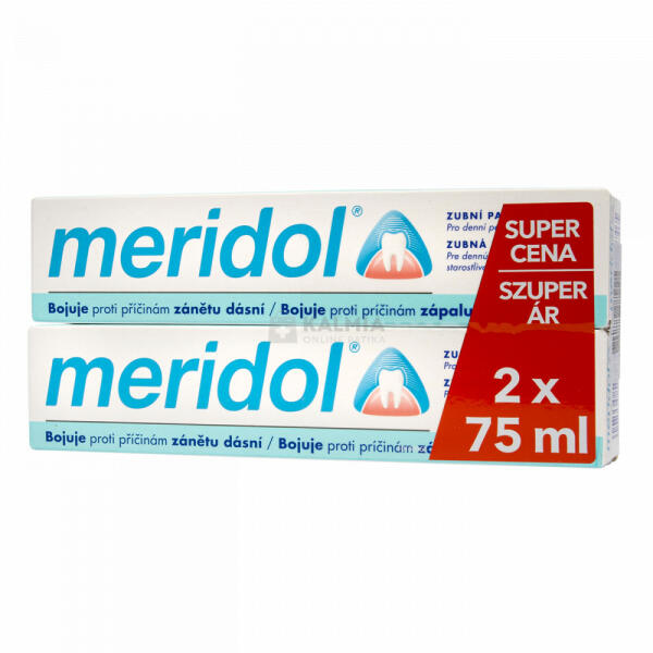 Vásárlás: Meridol Fogínyvédelem 2x75 ml Fogkrém árak összehasonlítása,  Fogínyvédelem 2 x 75 ml boltok