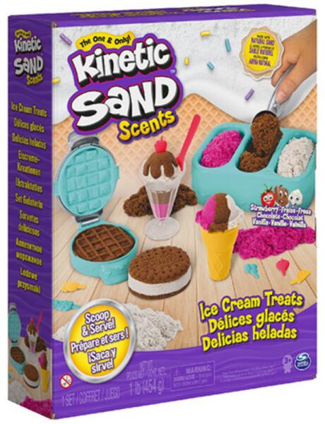 Kinetic Sand: Illatos homok - Fagylalt szett (6059742)