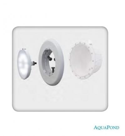 LumiPlus FlexiNiche ABS dekoratív keret - világosszürke (RAL7004)