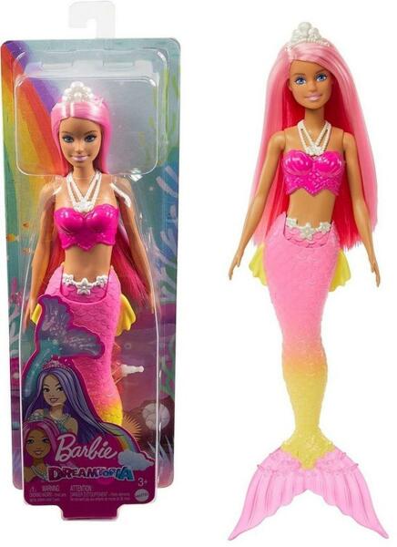 Vásárlás: Mattel Barbie - Dreamtopia - Pink hajú sellő baba (HGR08/HGR11) Barbie  baba árak összehasonlítása, Barbie Dreamtopia Pink hajú sellő baba HGR 08  HGR 11 boltok