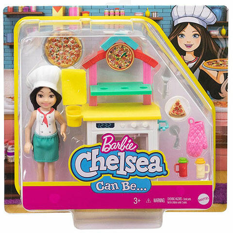 Vásárlás: Mattel Barbie - Chelsea pizzaséf karrier játékszett (GTR88/GTN63)  Barbie baba árak összehasonlítása, Barbie Chelsea pizzaséf karrier  játékszett GTR 88 GTN 63 boltok
