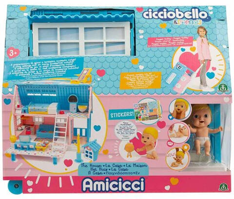 Amicicci és barátai - Guruló babaház babával (CC012000)