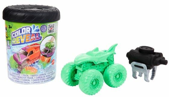 Vásárlás: Mattel Hot Wheels - Monster Trucks Color Reveal színváltos autó  sárkészítővel (HJF39) Hot Wheels árak összehasonlítása, Hot Wheels Monster  Trucks Color Reveal színváltos autó sárkészítővel HJF 39 boltok