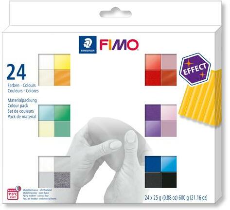 Vásárlás: FIMO Effect Colours 24x25 g (FM8013C241) Gyurma, agyag árak  összehasonlítása, Effect Colours 24 x 25 g FM 8013 C 241 boltok