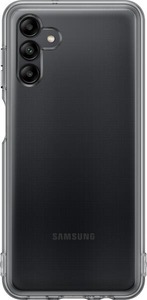 Galaxy A04s Soft Clear cover black (EF-QA047TBEGWW)