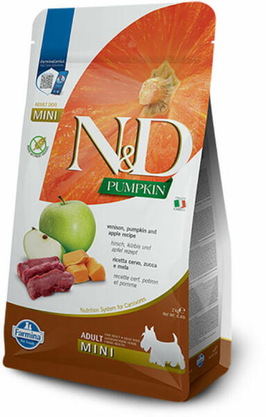 Pumpkin Adult Mini Venison Apple 2 kg