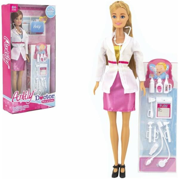 Vásárlás: Teddies Anlily orvos baba 30cm Játékbaba árak összehasonlítása,  Anlily orvos baba 30 cm boltok