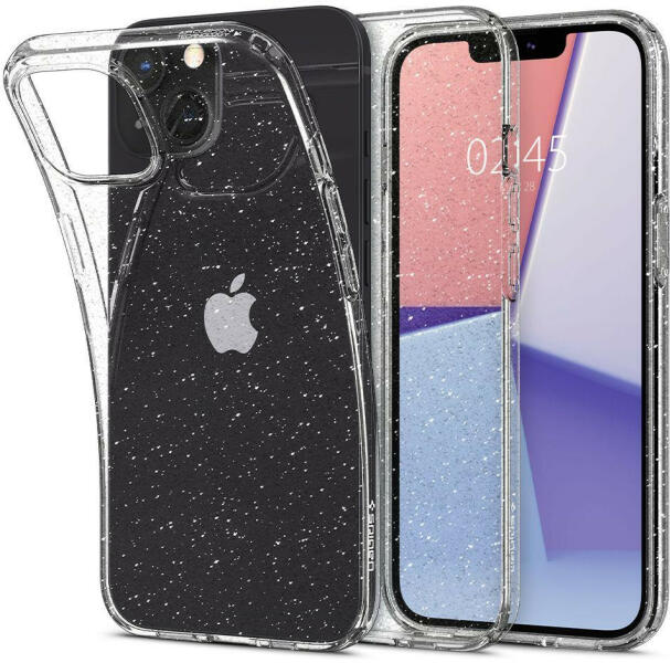 Apple iPhone 13 Liquid Crystal Glitter cover transparent (ACS03516)