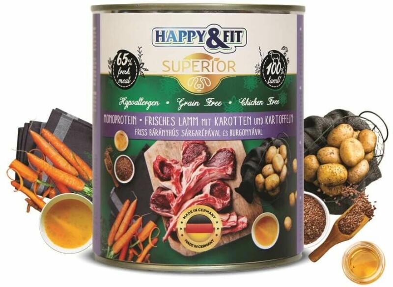 Superior 100% Fresh lamb with carrots & potatoes 800 g