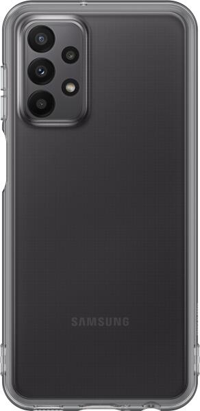 Galaxy A23 5G Soft Clear cover black (EF-QA235TBEGWW)