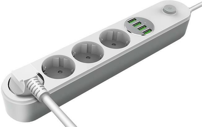 4 Plug 4 USB CW-CHE44W