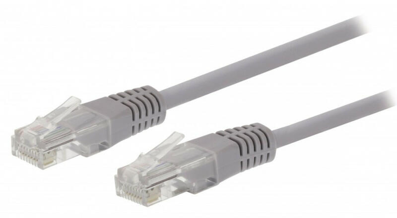 Nedis UTP Cat5e patch Kábel | hálózati kábel | 10 m | Szürke  (CCGT85100GY100) vásárlás, olcsó Nedis UTP Cat5e patch Kábel | hálózati  kábel | 10 m | Szürke (CCGT85100GY100) árak, Kábel, csatlakozó akciók