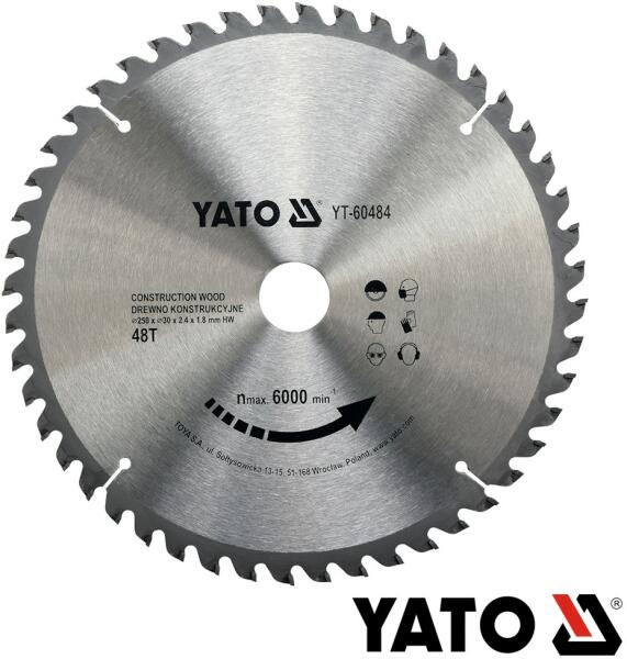 Vásárlás: YATO YT-60484 Körfűrészlap árak összehasonlítása, YT 60484 boltok