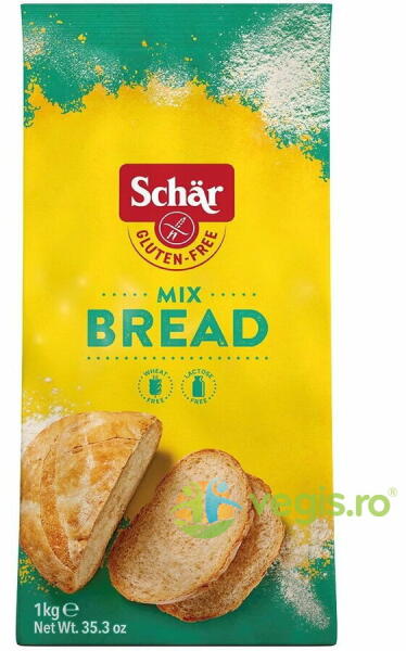 Schär Faina pentru Paine fara Gluten - Bread Mix (Mix B) 1000g (Faina) -  Preturi