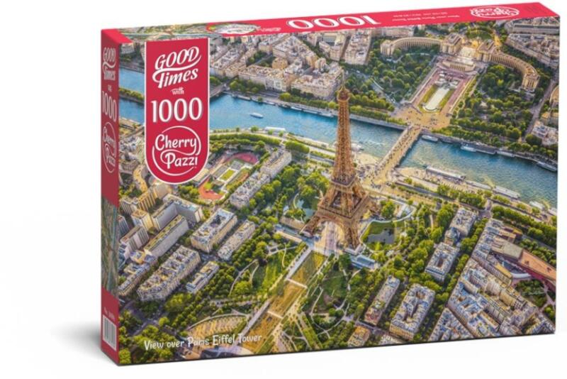 View over Paris Eiffel Tower 1000 db-os (30189)