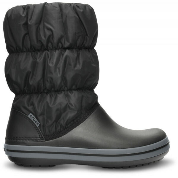Crocs Cizme Crocs Winter Puff Boot Negru - Black/Charcoal 34-35 EU - W5 US  (Cizma, bocanci dama) - Preturi