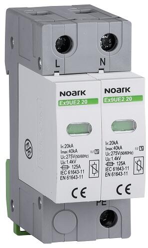 NOARK Electric Descarcator la supratensiune 2P 20kA 275VAC Noark