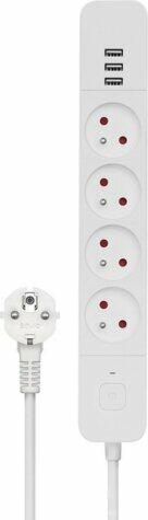 4 Plug 3 USB Switch (LZ-12)