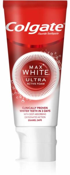 Vásárlás: Colgate Max White Ultra Active Foam 50 ml Fogkrém árak  összehasonlítása, MaxWhiteUltraActiveFoam50ml boltok