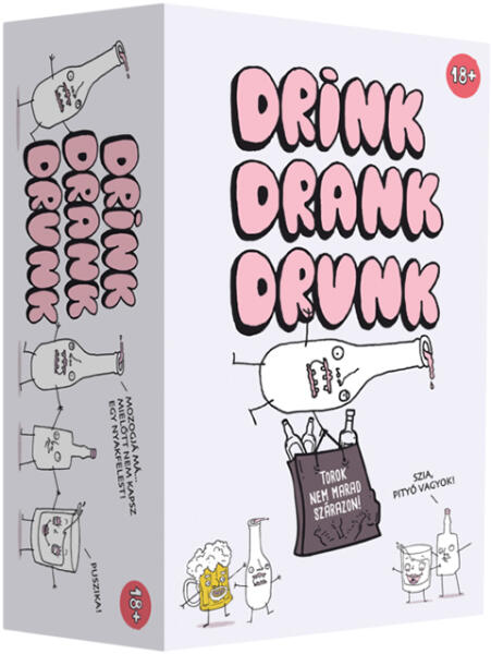 Vásárlás: Reflexshop Drink Drank Drunk társasjáték Játék (C74DDDRS) -  konzolvilag Társasjáték árak összehasonlítása, Drink Drank Drunk  társasjáték Játék C 74 DDDRS konzolvilag boltok