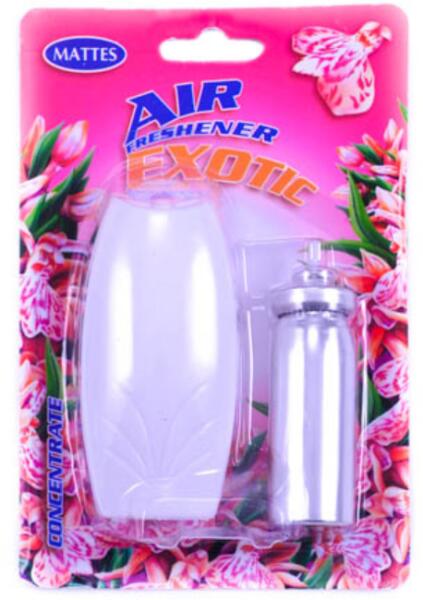 Exotic WC illatosító készülék+uátntöltő 15ml (18590338904587)