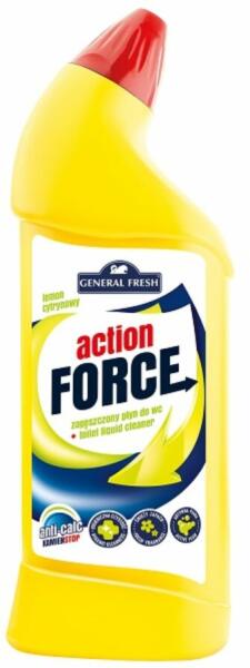 action gel force WC tisztító citrom illattal 1L