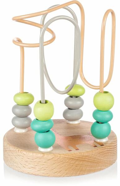 Wooden Activity Toy fából készült interaktív játék