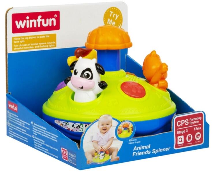 Vásárlás: WinFun Háziállatos pörgettyű bébijáték Babáknak szóló játék árak  összehasonlítása, Háziállatospörgettyűbébijáték boltok