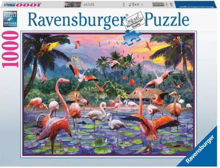 Vásárlás: Ravensburger Rózsaszín flamingók 1000 db-os (17082) Puzzle árak  összehasonlítása, Rózsaszín flamingók 1000 db os 17082 boltok