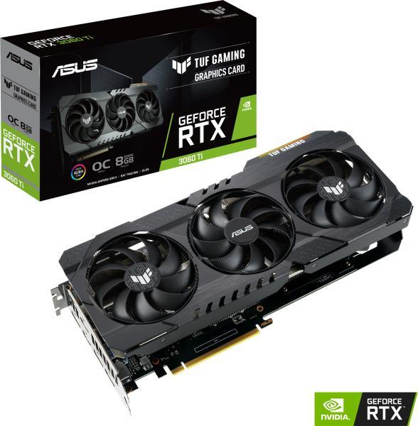 ASUS TUF Gaming GeForce RTX 3060 Ti OC Edition 8GB GDDR6X (TUF