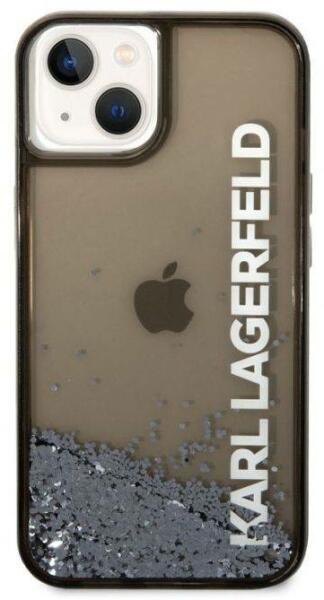 KARL LAGERFELD Husa Karl Lagerfeld Translucent Liquid Glitter pentru iPhone  14 Plus Black (KLHCP14MLCKVK) (Husa telefon mobil) - Preturi