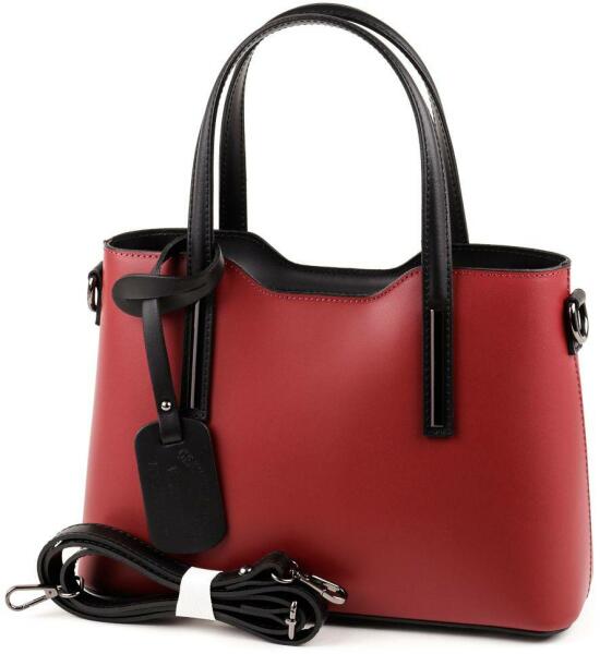 Vásárlás: Bordó-fekete bőr női táska (BOR012, BŐRKÉZIU, 5166) Női táska  árak összehasonlítása, Bordó fekete bőr női táska BOR 012 BŐRKÉZIU 5166  boltok