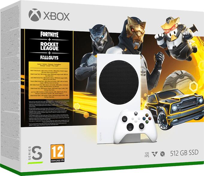 Microsoft Xbox Series S 512GB Gilded Hunter Bundle: Fortnite + Rocket  League + Fall Guys vásárolj már 114 990 Ft-tól