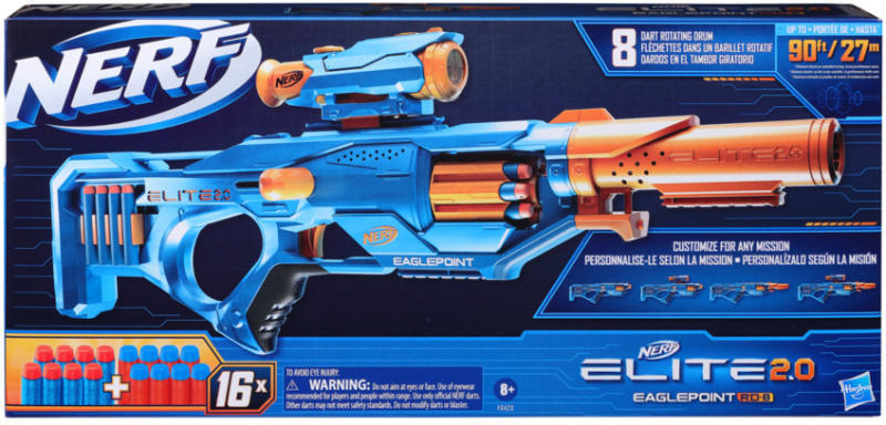 Vásárlás: Hasbro NERF: Elite 2.0 Eaglepoint RD-8 (F0423) Játékfegyver árak  összehasonlítása, NERF Elite 2 0 Eaglepoint RD 8 F 0423 boltok