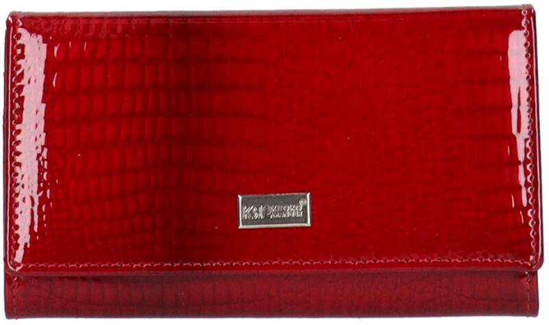 Vásárlás: Kroko Mander J11-002 025 piros belül keretes lakk bőr női  pénztárca Pénztárca árak összehasonlítása, J 11 002 025 piros belül keretes  lakk bőr női pénztárca boltok