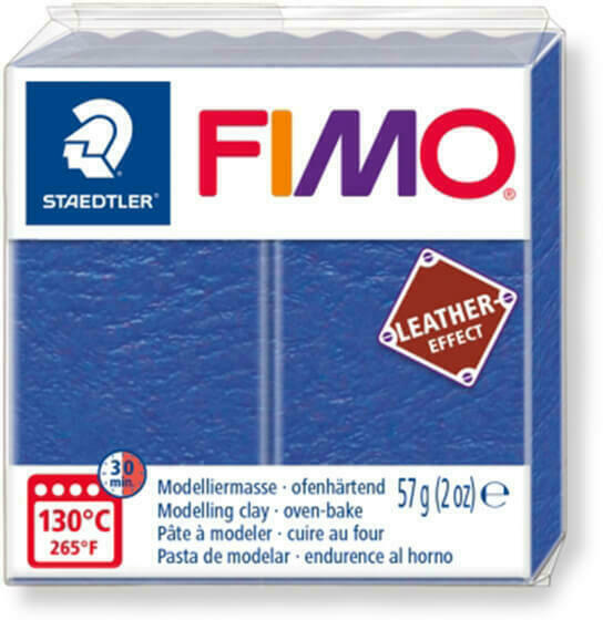 Leather Effect égethető gyurma indigókék 57 g (FM8010309)